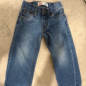 Levi's Kids Medium Blue Denim Jeans with Faded Detail